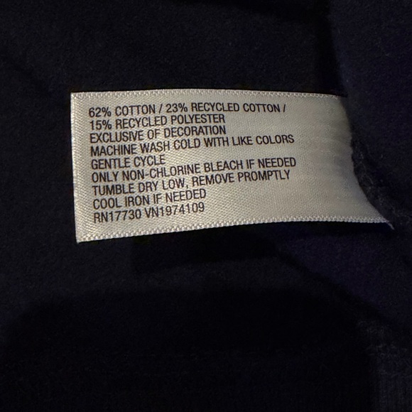 NWT Wild Fable St. Moritz Navy Off-Shoulder Sweatshirt Alpine Apres Ski Mtn New - Picture 14 of 15